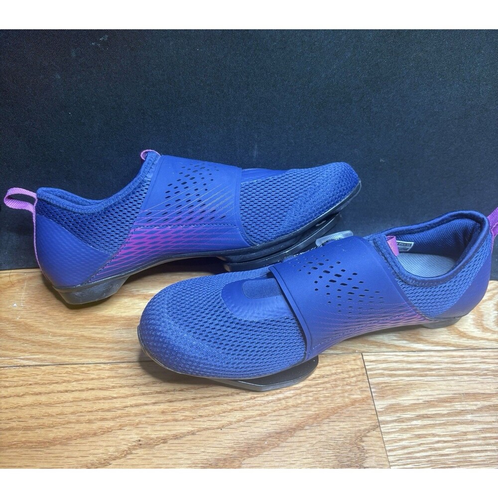 Shimano IC5 Women Cycling Spin Shoes w/ Boa Dial Size 7.5 EU 40 Purple - Picture 2 of 7
